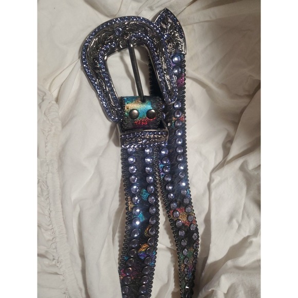 B.B.Simon Womens Belt 38 - Picture 2 of 3